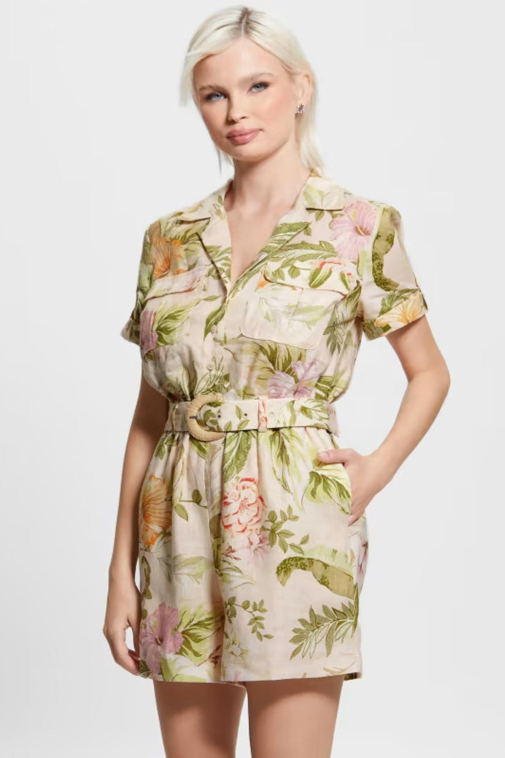 Salopeta Dama GUESS UB10W3GD43WCWA0 SALOPETE GUESS Print XS 7621701851239