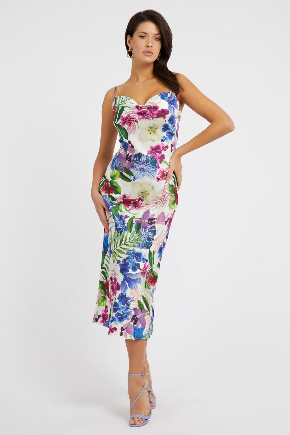 Rochie GUESS UB10W3GK85WD8G2 ROCHII GUESS Print XS 7.6217E+12