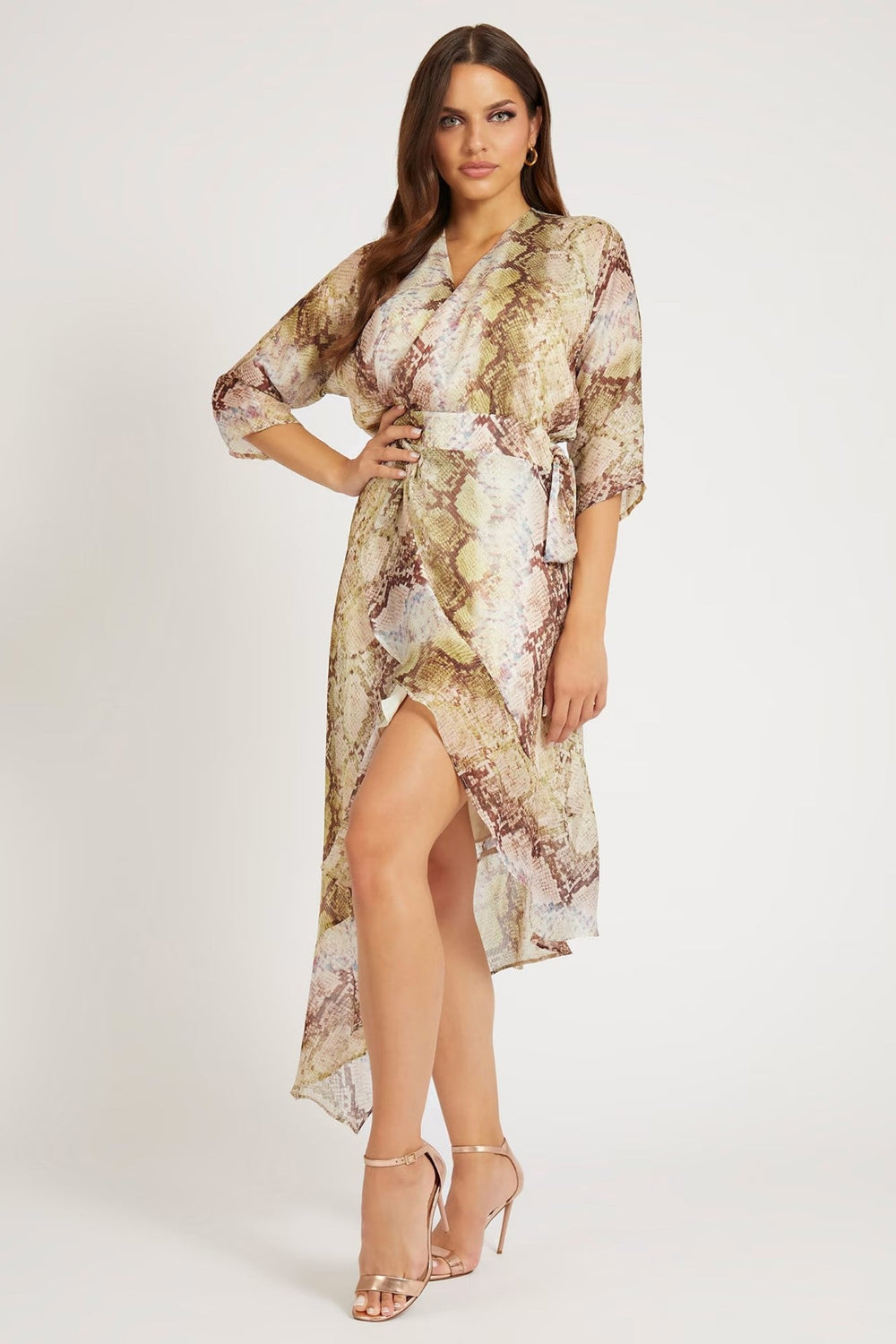 Rochie GUESS UB10W3RK52WCWF2 ROCHII GUESS Print XS 7621701073075