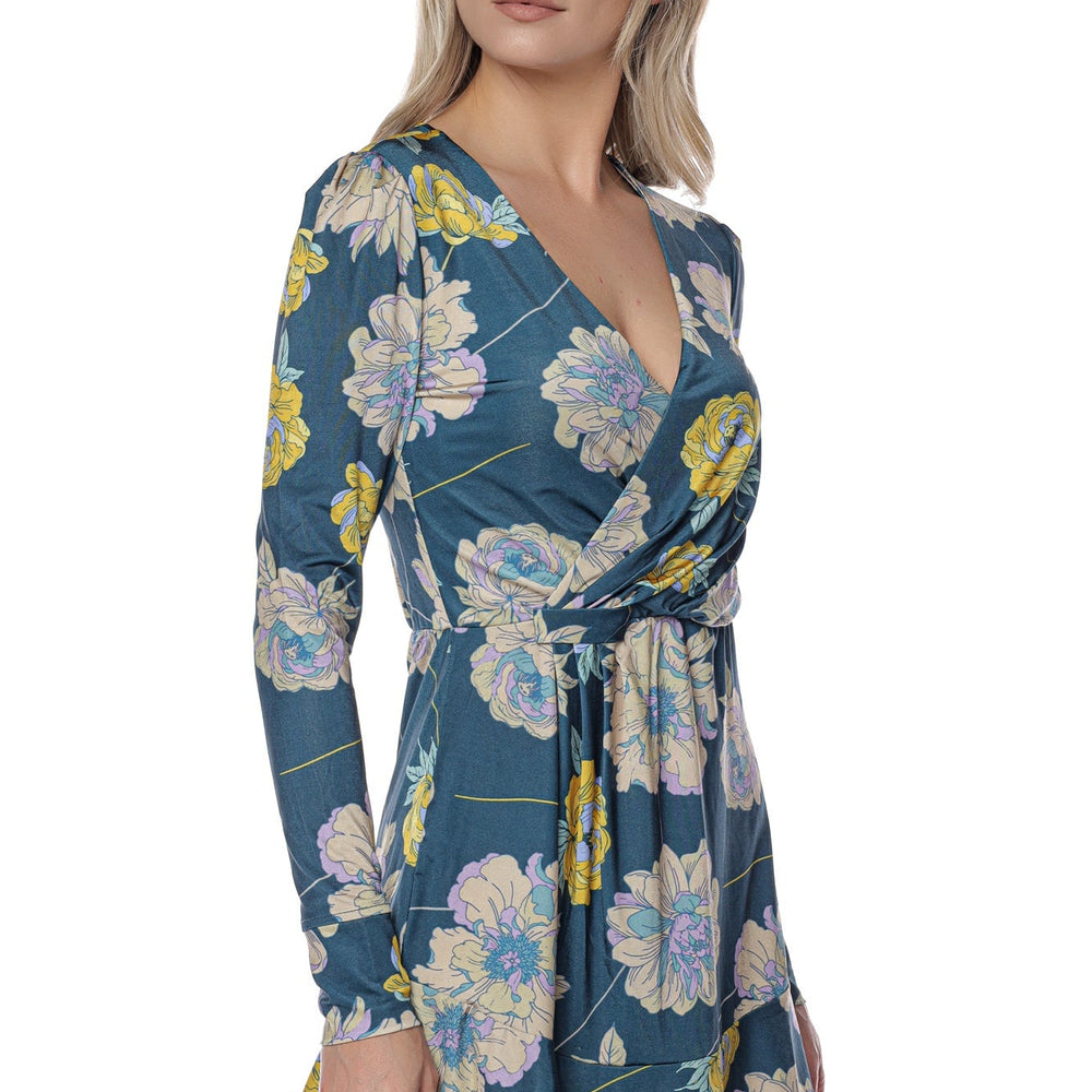 
                      
                        Rochie scurta cu print floral si decolteu in V UB10W3RK61K4JZ0 ROCHII GUESS   
                      
                    