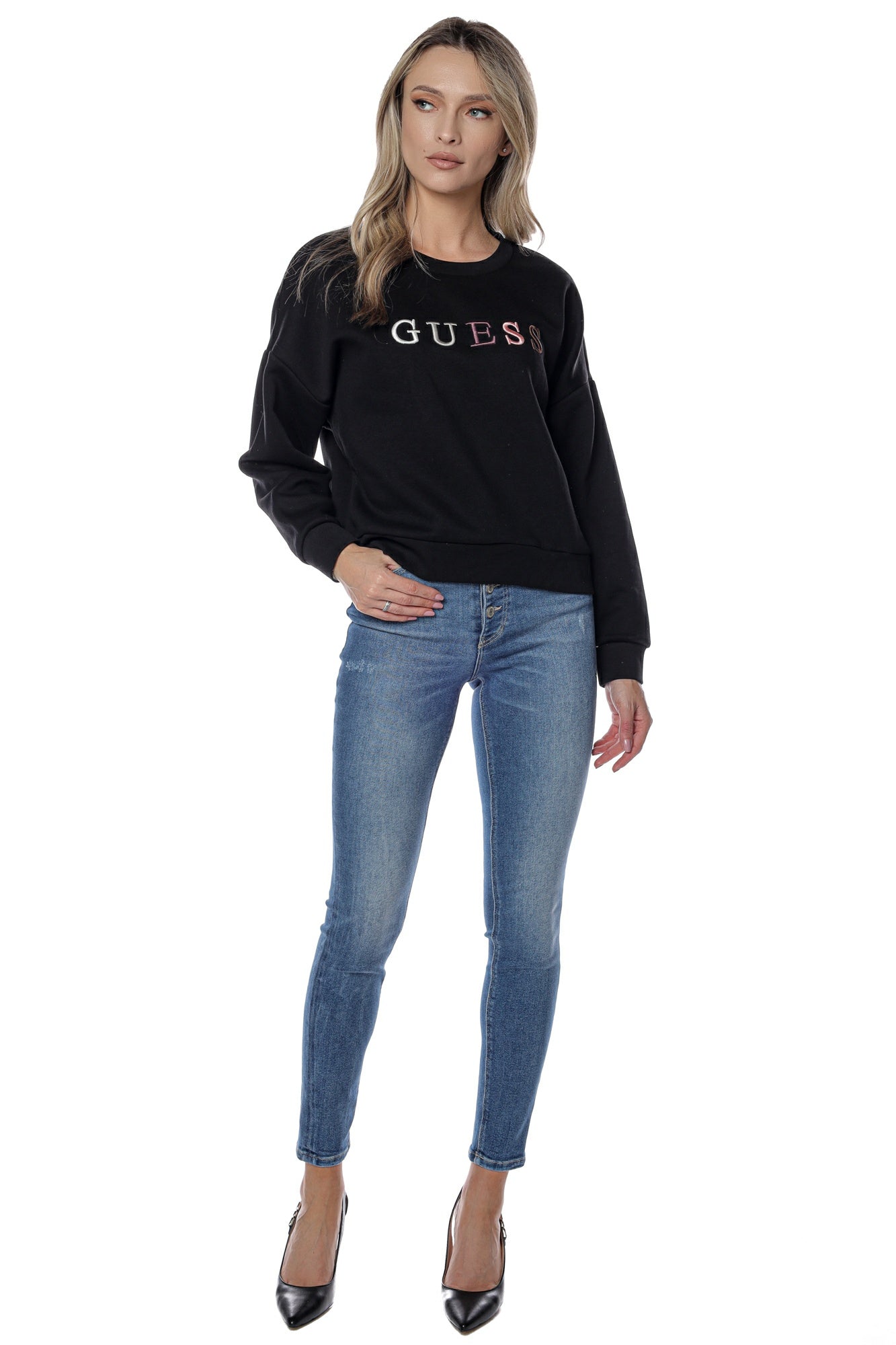 Bluza sport cu croiala regular UB10W3RQ05K9Z22