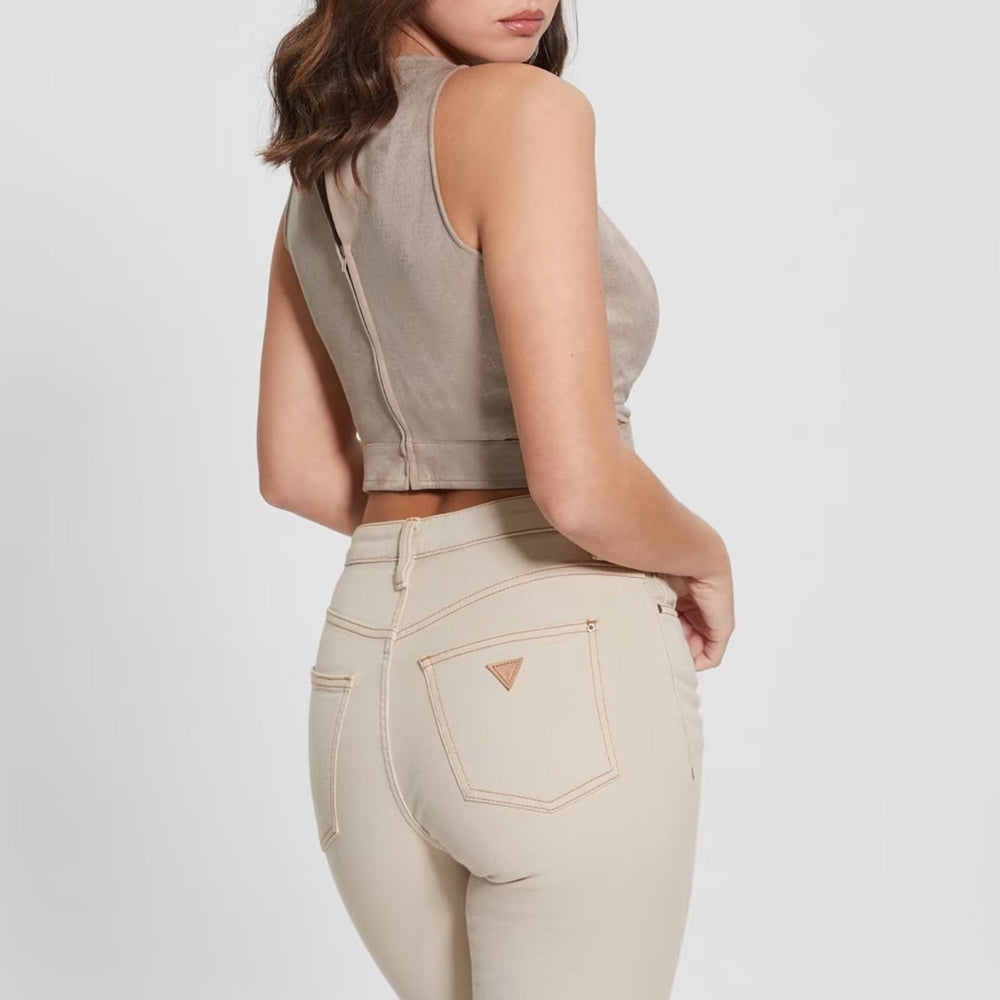 
                      
                        Top crop Dama GUESS slim fit TOPURI SI BLUZE GUESS   
                      
                    
