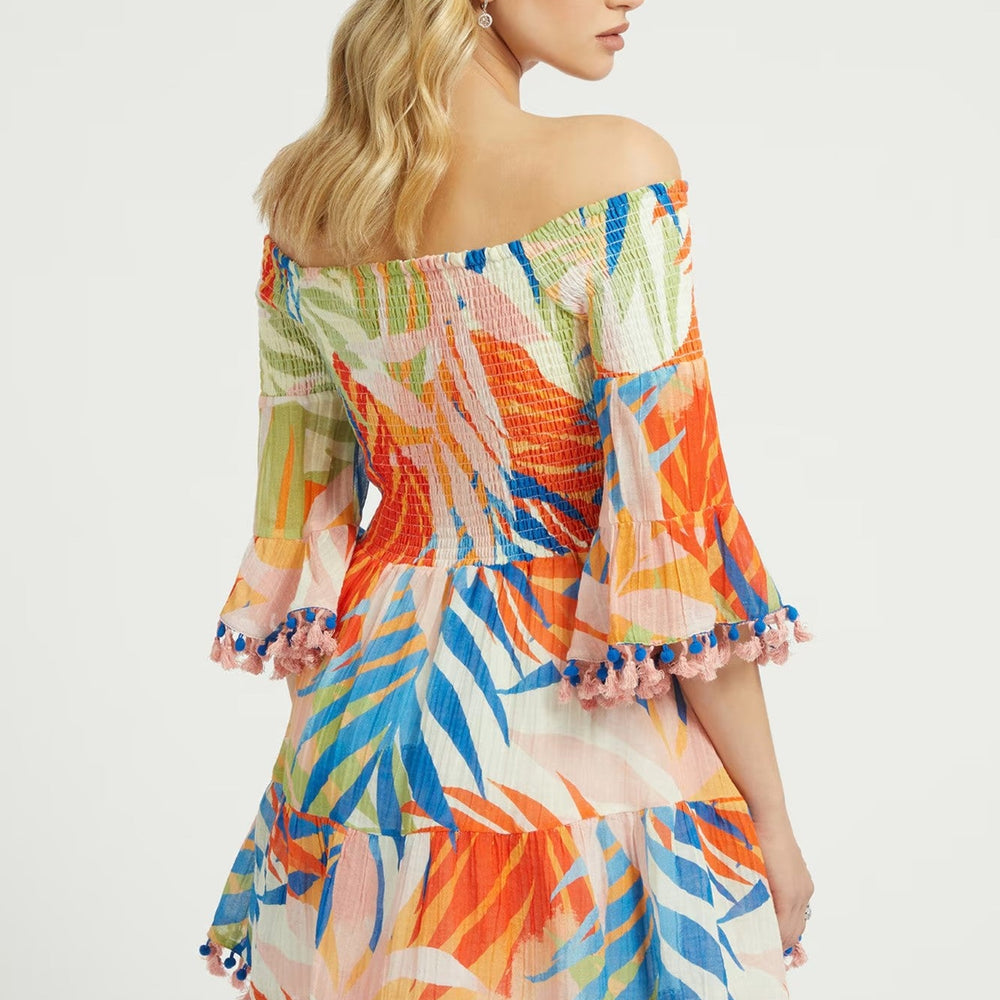 
                      
                        Rochie Dama GUESS cu decolteu pe umeri ROCHII GUESS   
                      
                    