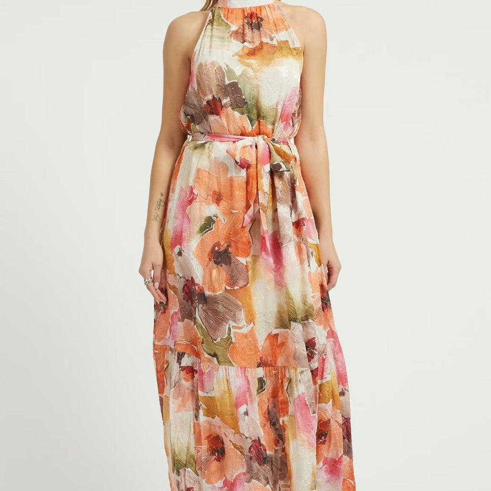 
                      
                        Rochie Dama GUESS maxi cu decolteu inalt ROCHII GUESS   
                      
                    