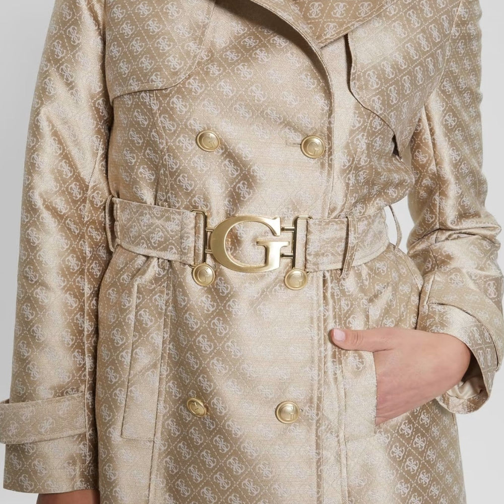 
                      
                        Palton Dama GUESS cu nasturi si cordon in talie GECI SI JACHETE GUESS   
                      
                    