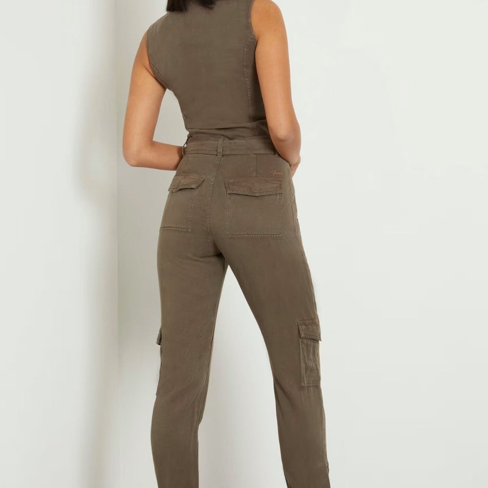 
                      
                        Salopeta GUESS De Dama Fara Maneci Skinny Cu Guler In V IMBRACAMINTE GUESS   
                      
                    