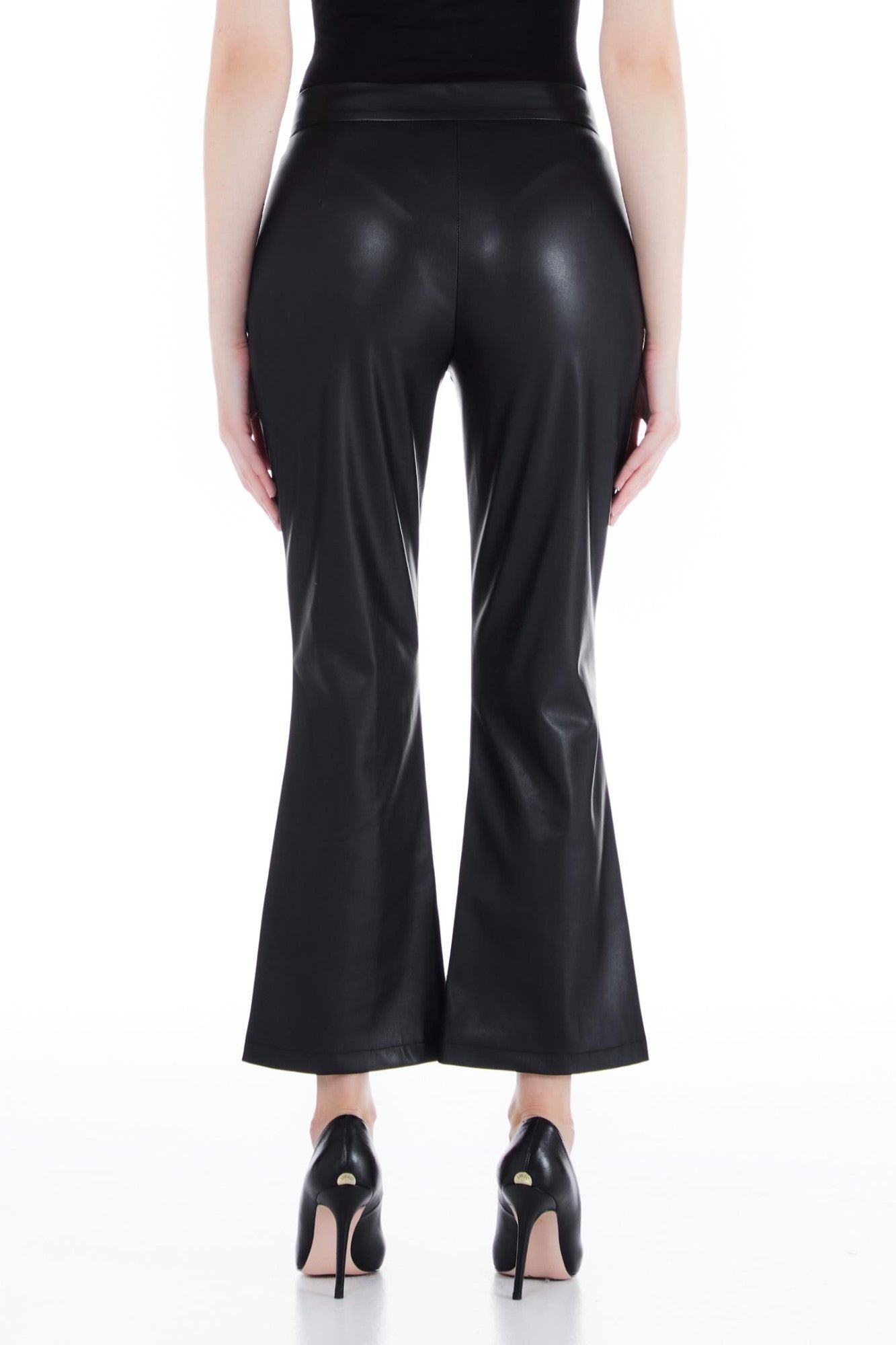 Pantaloni DAMA LIU JO din imitatie de piele IMBRACAMINTE LIU JO   