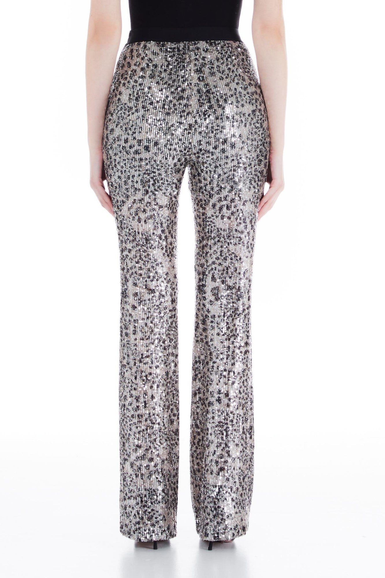 Pantaloni DAMA LIU JO cu paiete IMBRACAMINTE LIU JO   