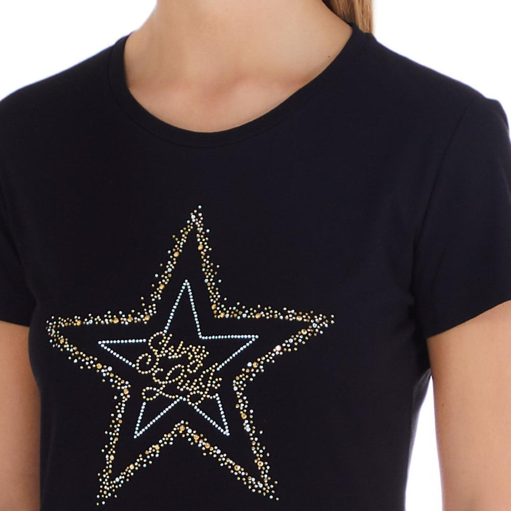 
                      
                        Tricou LIU JO de dama decolteu rotund la baza gatului IMBRACAMINTE LIU JO   
                      
                    