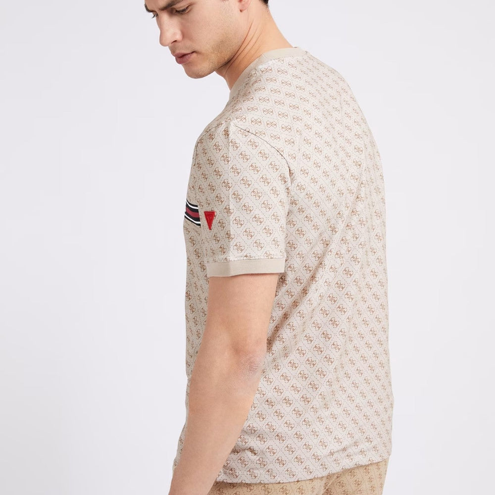 
                      
                        Tricou Barbati GUESS slim fit cu imprimeu logo TRICOURI GUESS   
                      
                    