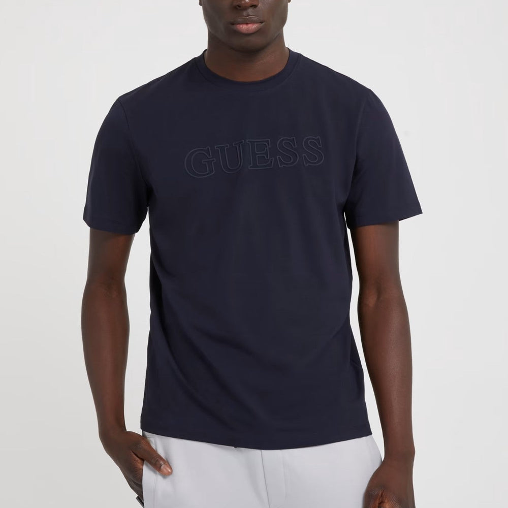 
                      
                        Tricou barbati GUESS din bumbac TRICOURI GUESS Albastru XS 7622078535128
                      
                    