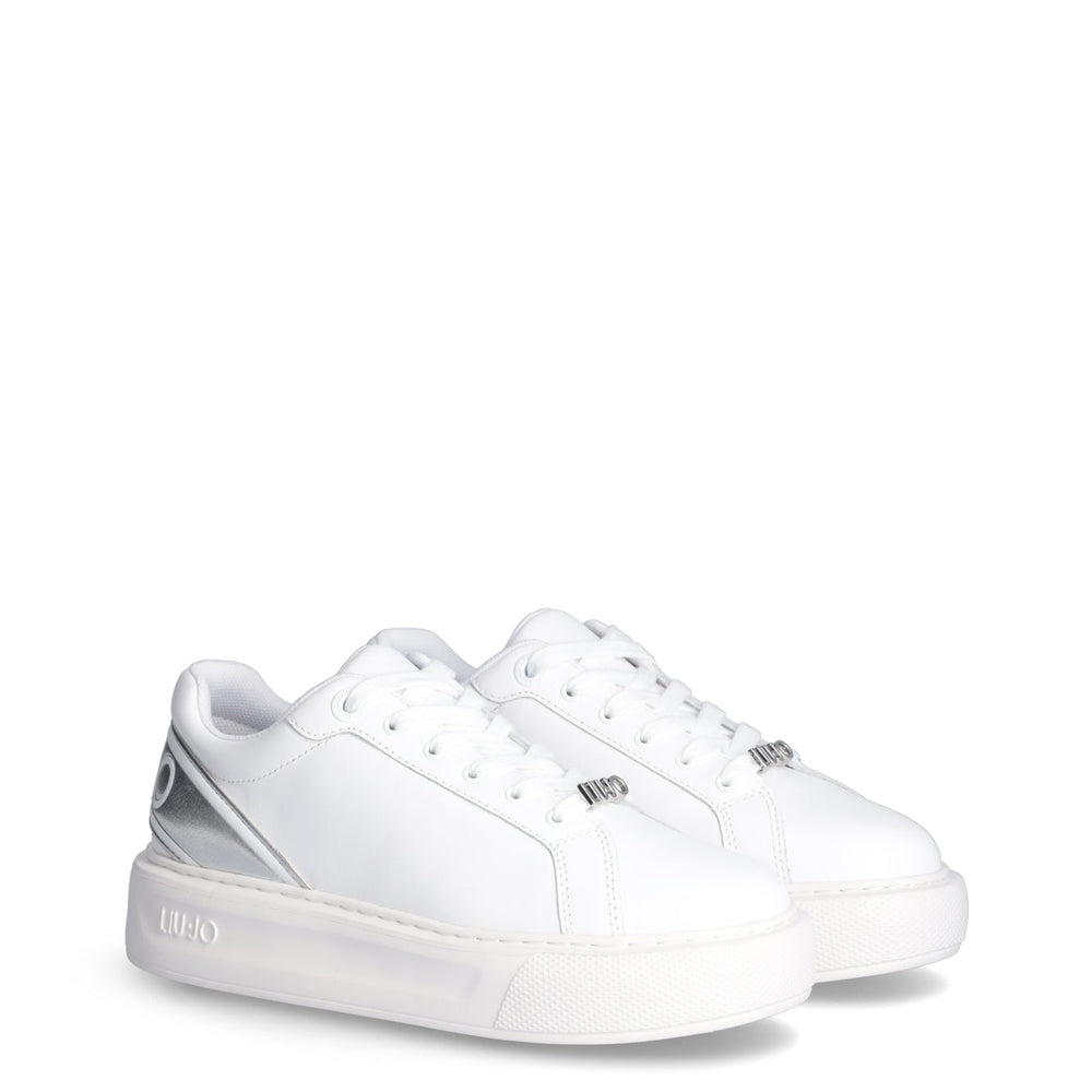 
                      
                        Pantofi Sport Liu Jo de dama din piele cu siret si logo metalic INCALTAMINTE LIU JO   
                      
                    