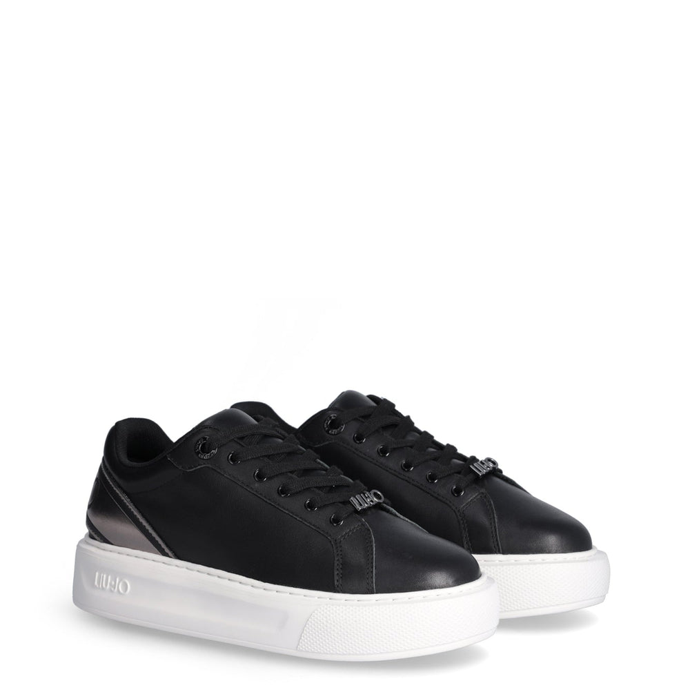 
                      
                        Pantofi Sport Liu Jo de dama din piele cu siret si logo metalic INCALTAMINTE LIU JO   
                      
                    