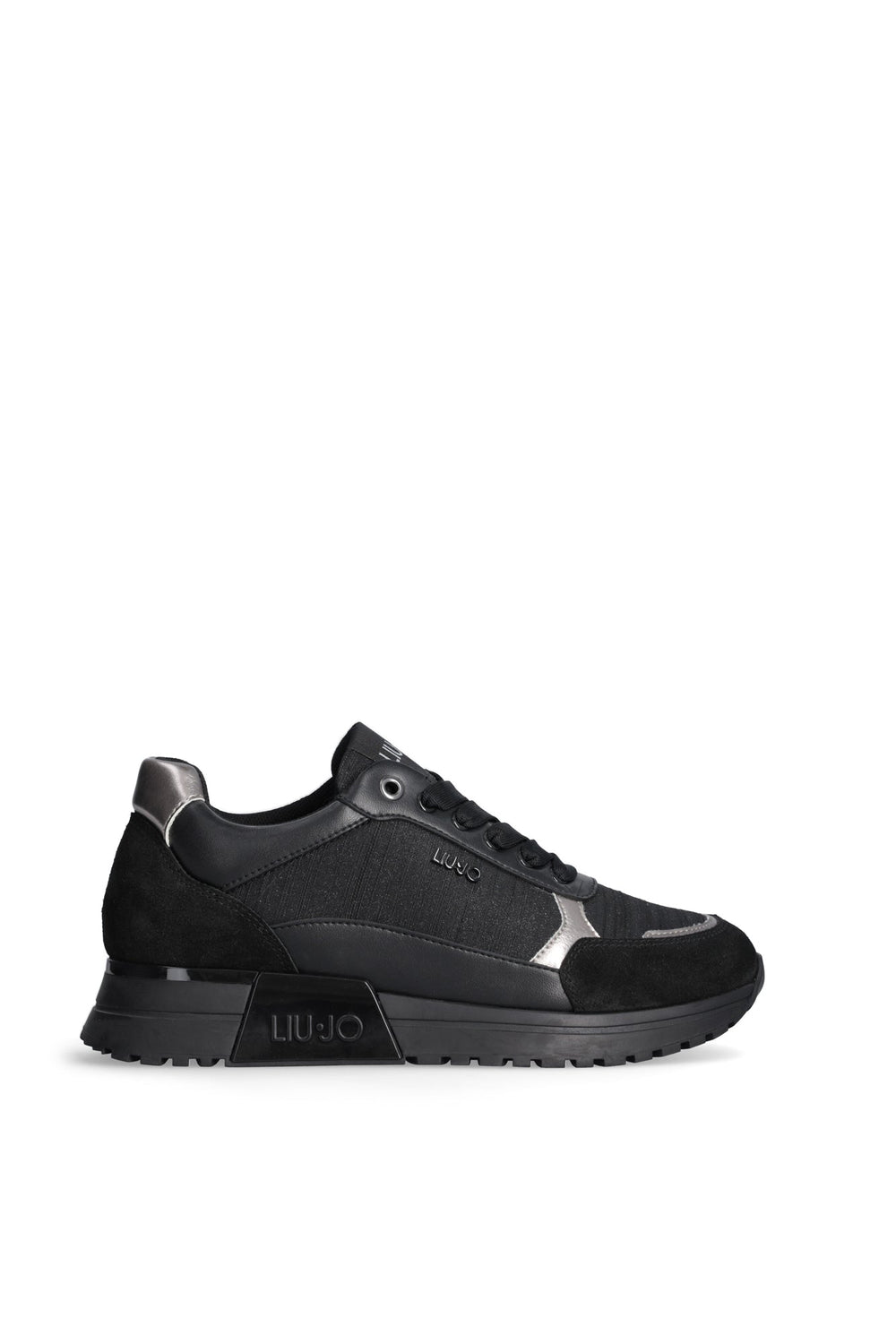 Pantofi Sport Liu Jo de dama negrii cu siret INCALTAMINTE LIU JO Negru 35 8059696781474