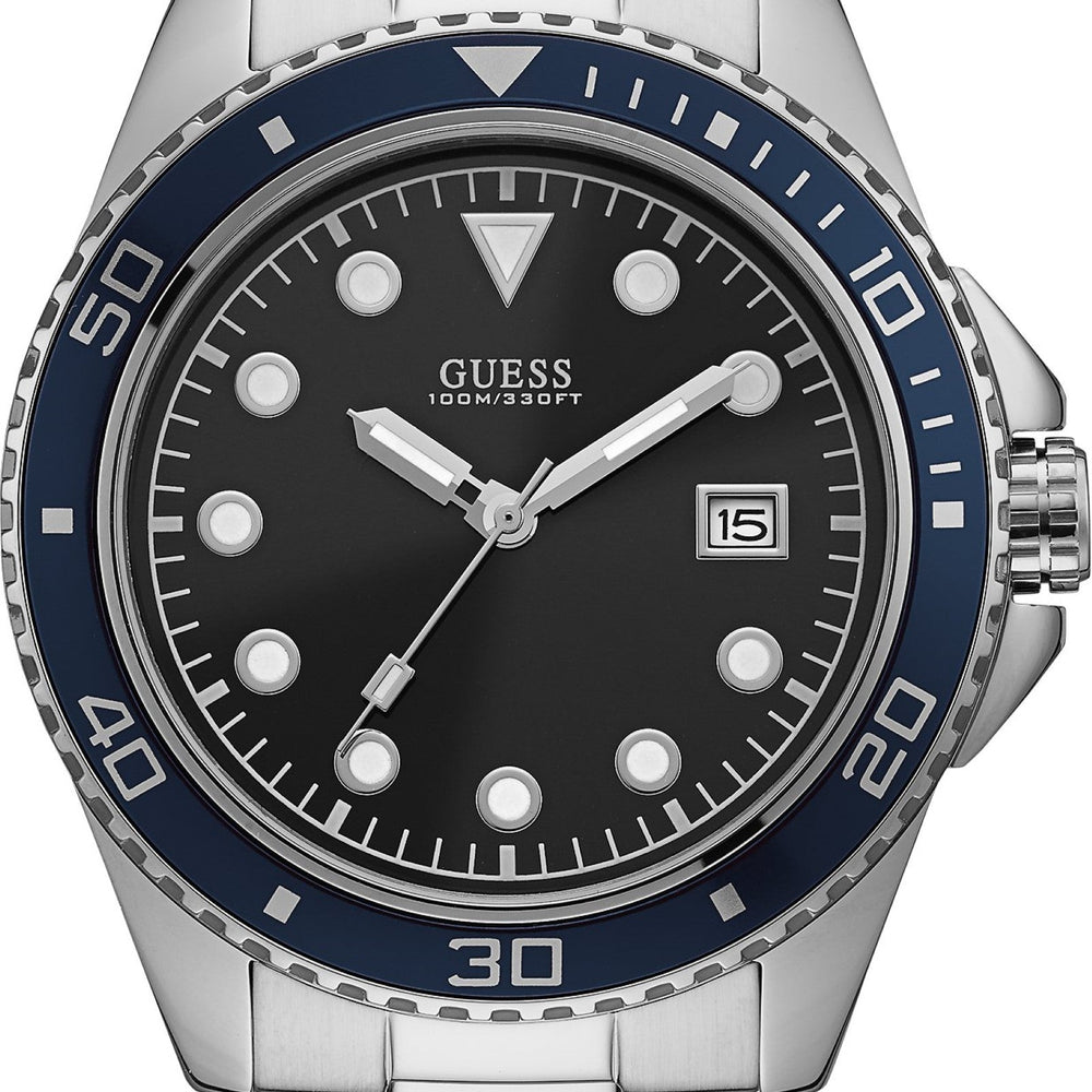 
                      
                        Ceas barbatesc GUESS CREW GUW1002G1 CEASURI GUESS Argintiu ONE CEAS
                      
                    