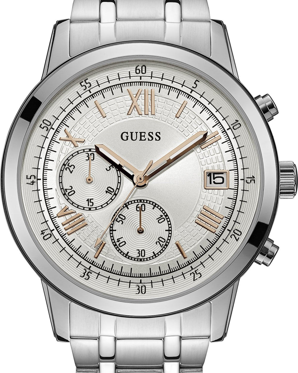 Ceas barbatesc GUESS SUMMIT GUW1001G1 CEASURI GUESS Argintiu ONE CEAS