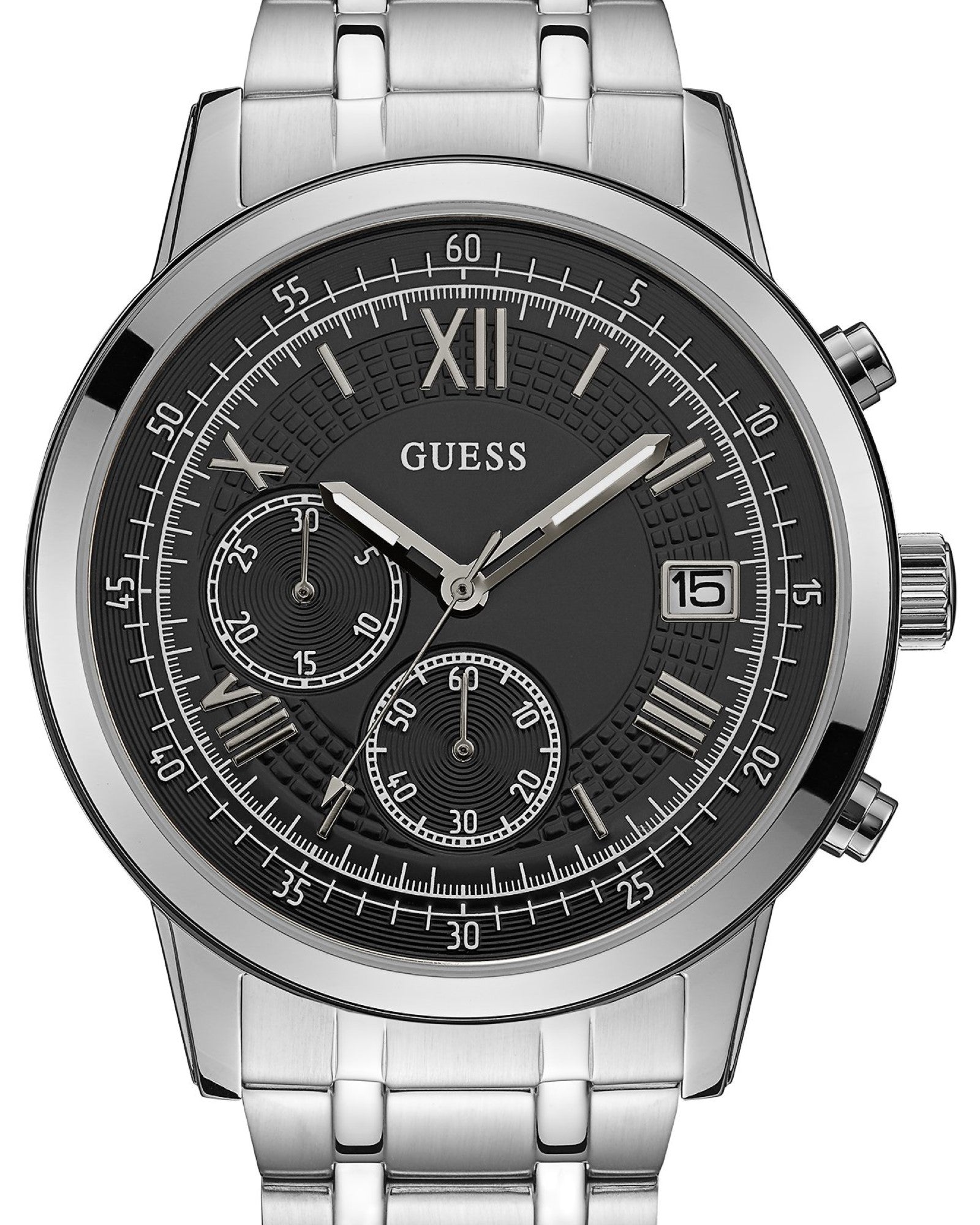 Ceas barbatesc GUESS SUMMIT GUW1001G4 CEASURI GUESS Argintiu ONE CEAS