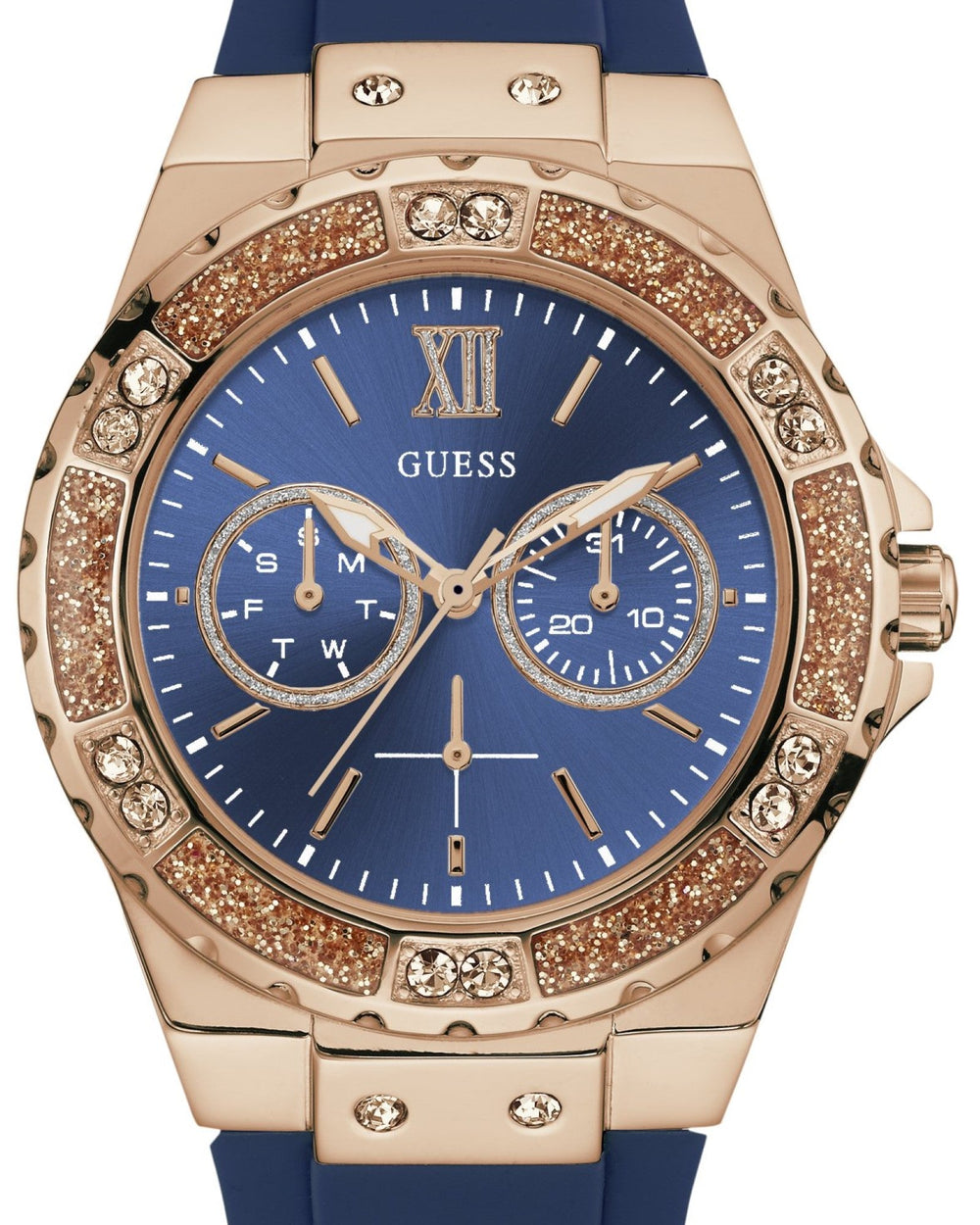 Ceas de dama GUESS LIMELIGHT GUW1053L1 CEASURI GUESS Albastru ONE CEAS